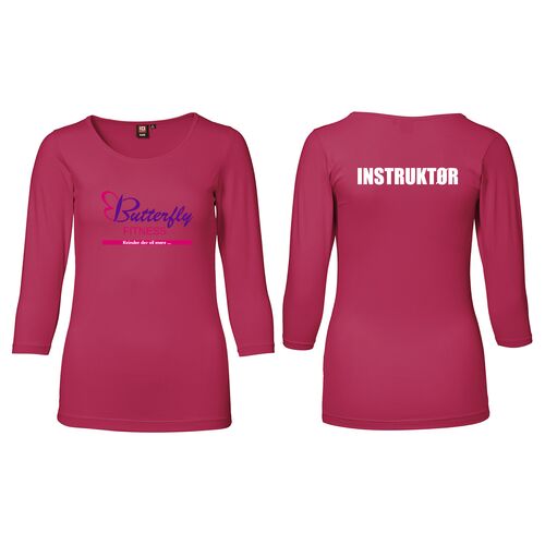 Stretch T-shirt 3/4-ærmet Instruktør