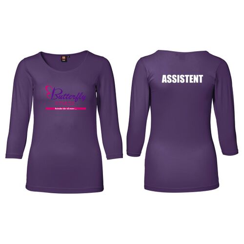 Stretch T-shirt 3/4-ærmet Assistent