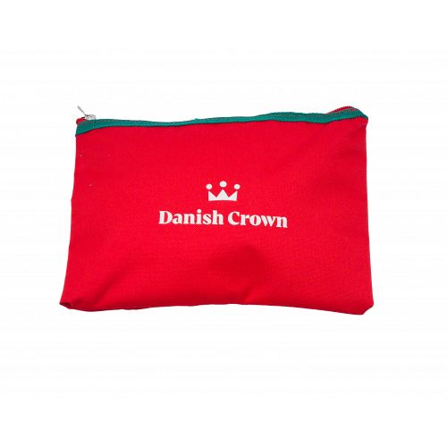 Clutch/handbag; an upcycled product from Danish Crown