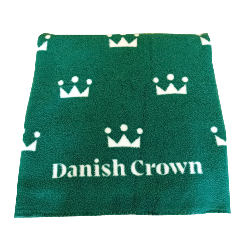 Green fleece blanket 25 pcs.