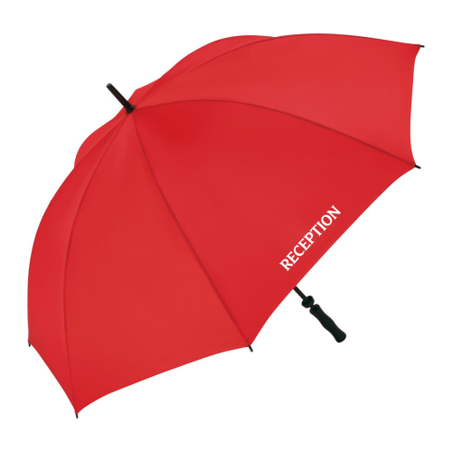 Umbrella with Reception logo
