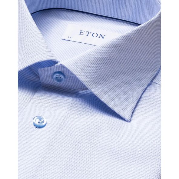 Eton Slim Fit Light Blue Shirt