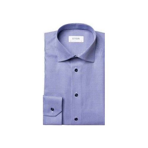 Eton Contemporary Fit - Blue checkered shirt