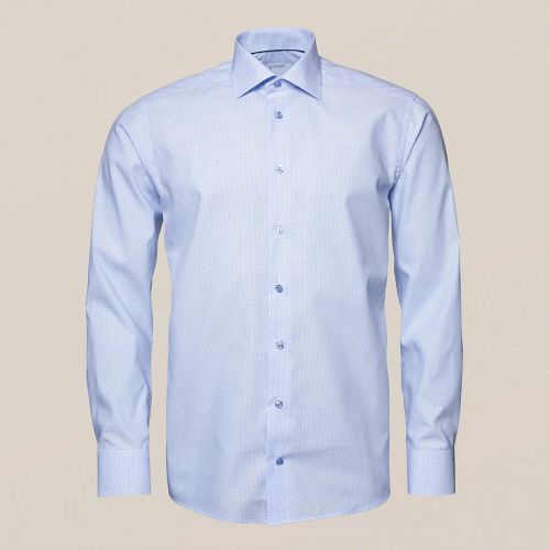 Eton Contemporary Fit - Blue patterned shirt