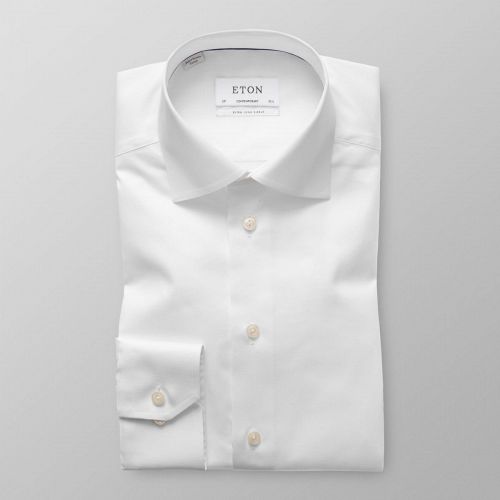 Eton White extra long sleeve shirt
