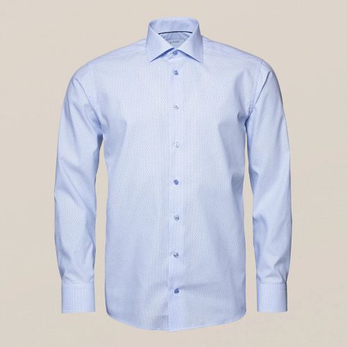 Eton Slim Fit Light Blue Twill Shirt