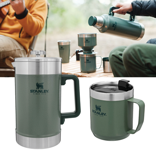 Espressokande 1,4 l og Camp Mug 0,35 l