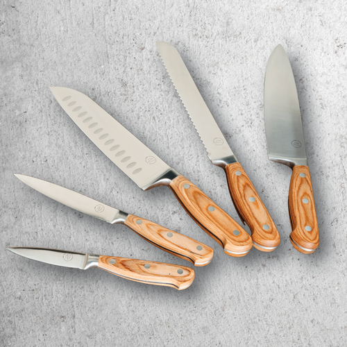 Nordic knivsæt – sæt af 5 stk.
