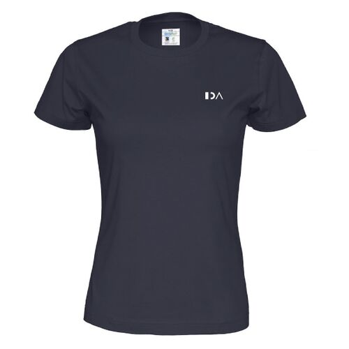 Økologisk t-shirt med rund hals, dame IDA059