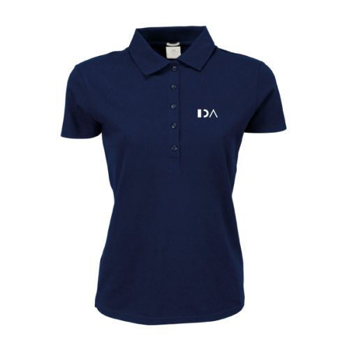 Økologisk Dame Polo-shirt med IDA broderi