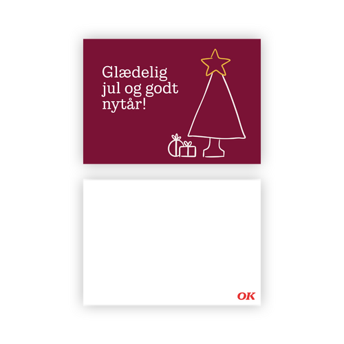 Julekort UDEN tekst