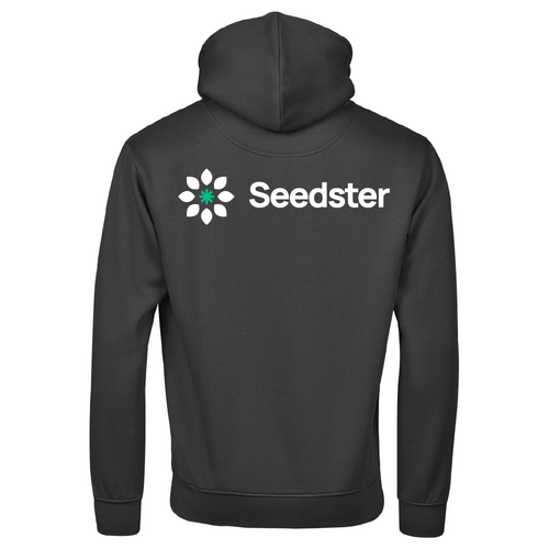 Premium hoodie - Black - Design 1