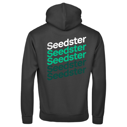 Premium hoodie - Black - Design 2