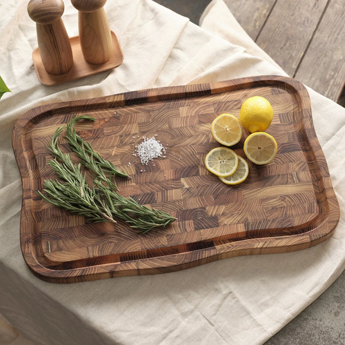RAW Teak skærebræt