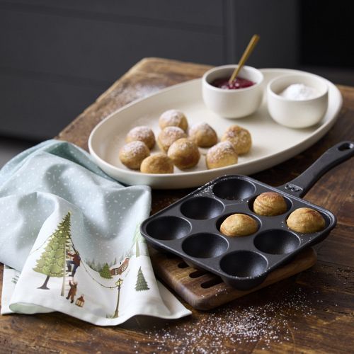 Jul med æbleskiver
